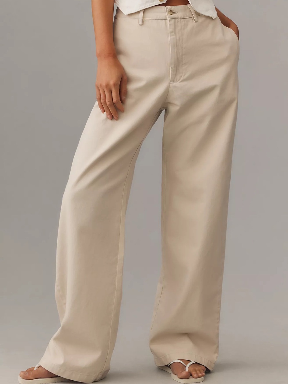 Denimist Teri Wide Leg Chinos NEW